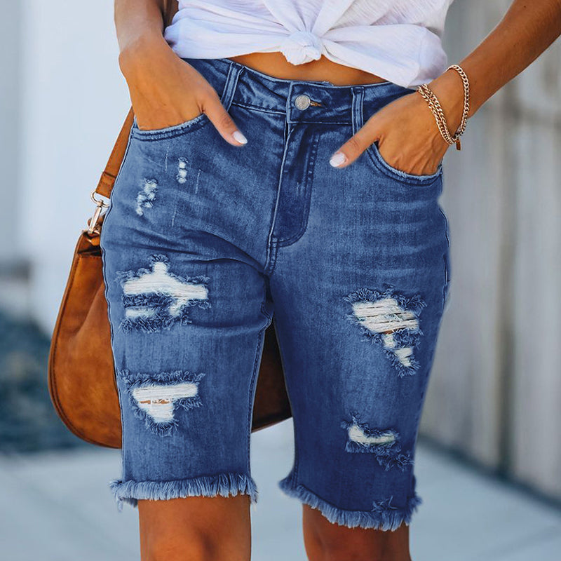 Lässige Jeans mit hohem Stretchanteil