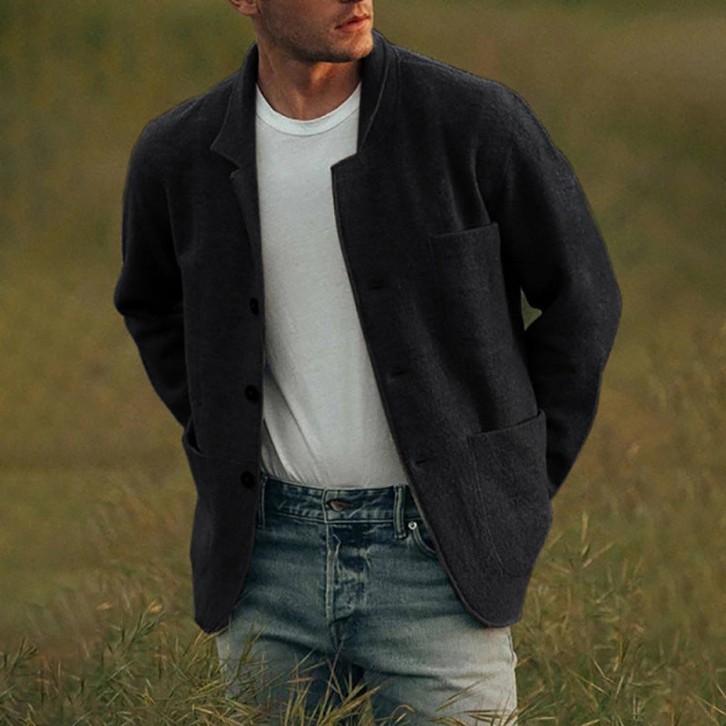 🔥 Sommerspecial 🔥Einfarbige Freizeitjacke für Herren