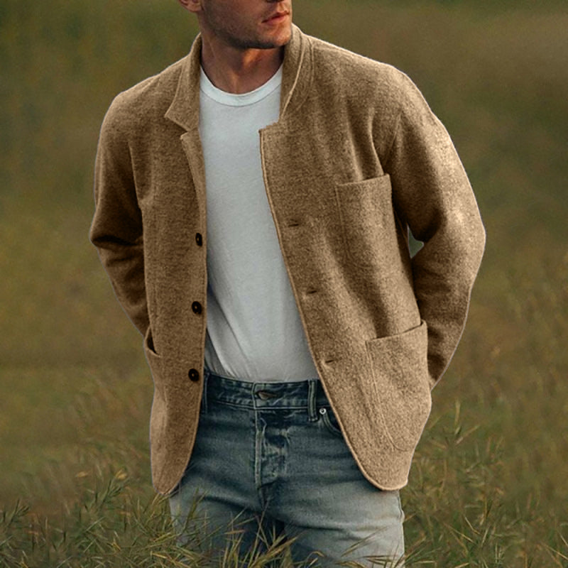 🔥 Sommerspecial 🔥Einfarbige Freizeitjacke für Herren