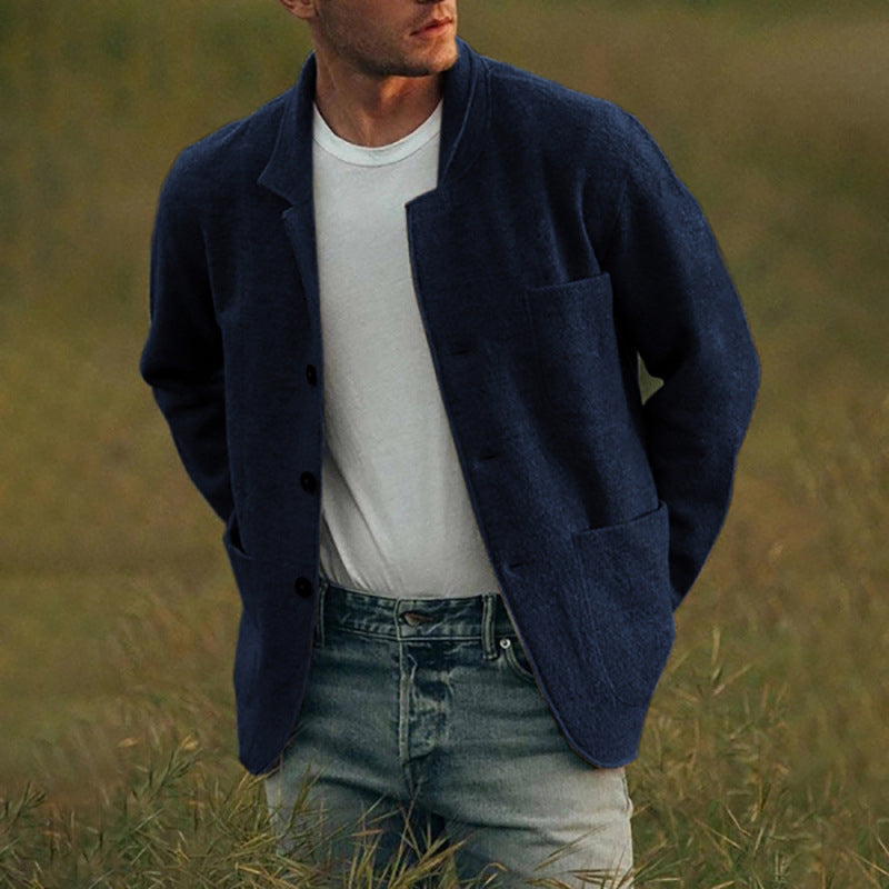 🔥 Sommerspecial 🔥Einfarbige Freizeitjacke für Herren