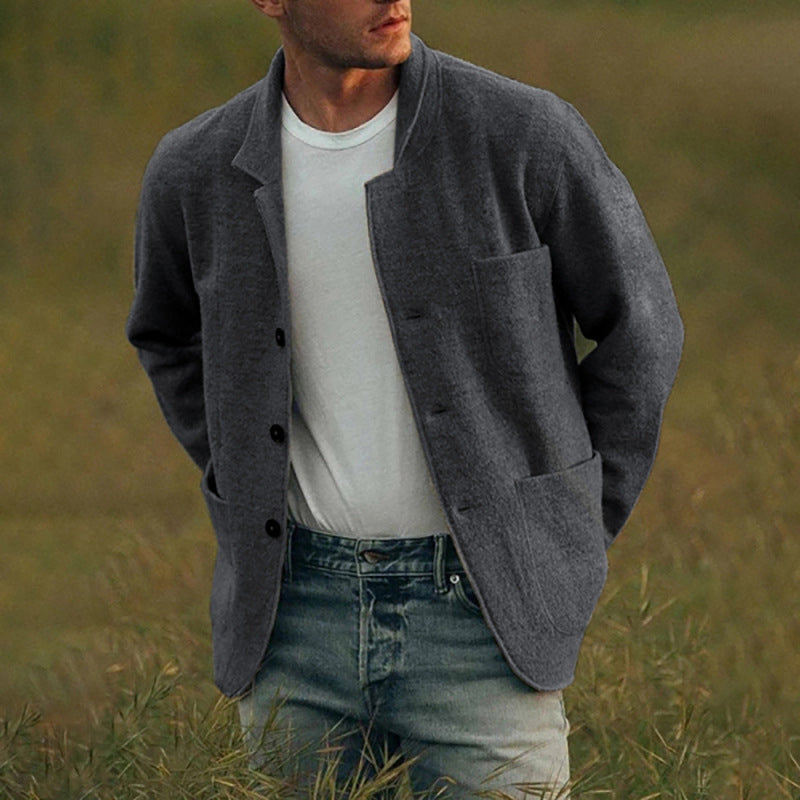 🔥 Sommerspecial 🔥Einfarbige Freizeitjacke für Herren