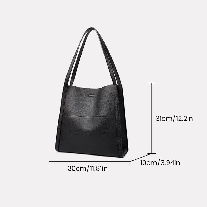 Crossbody-Tasche aus Leder mit großem Fassungsvermögen