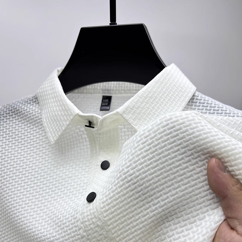 😎Mesh Eisseide Kurzarm T-Shirt😎