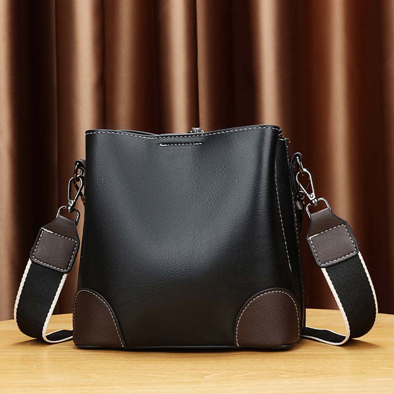 Nischen-Umhängetasche aus PU-Leder für Damen👜