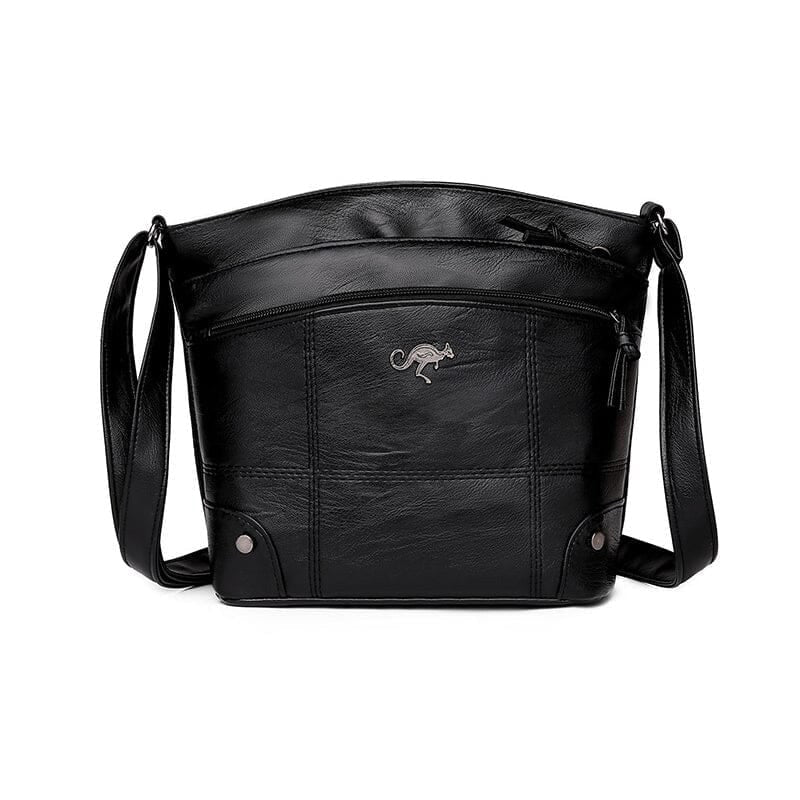 Messenger-Umhängetasche mit mehreren Taschen und großem Fassungsvermögen