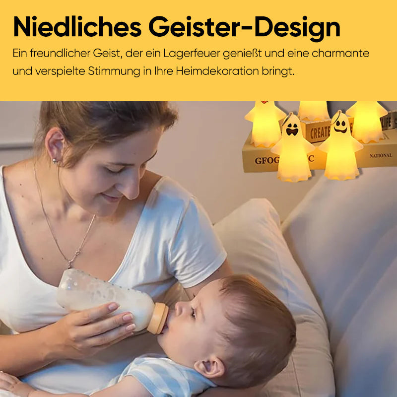 ✨2024 Kleines Geister-Nachtlicht tragen👻