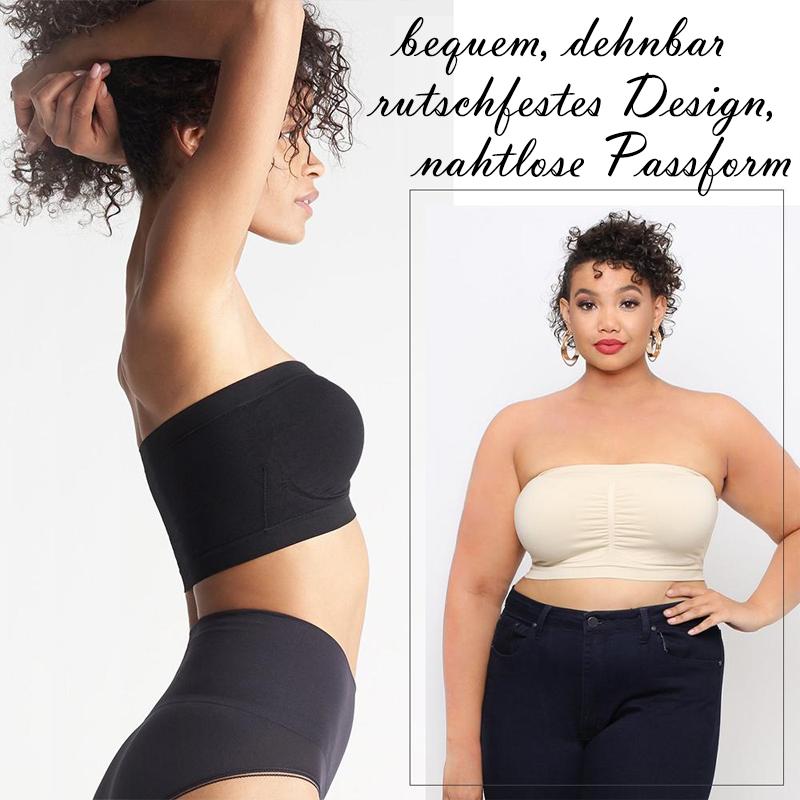 💃Unterstützender nahtloser Bandeau-BH✨