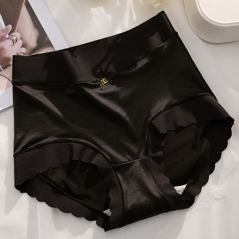 ✨Unterwäsche aus Seidenimitat mit hoher Taille✨