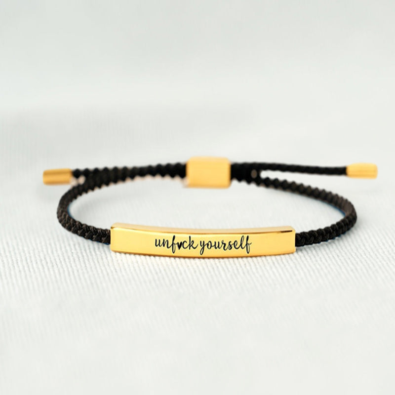 🔥heißer Ausverkauf🔥Armband „UNF CK YOURSELF“
