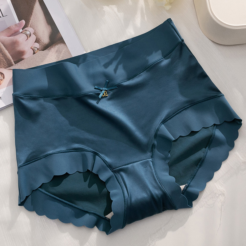 ✨Unterwäsche aus Seidenimitat mit hoher Taille✨