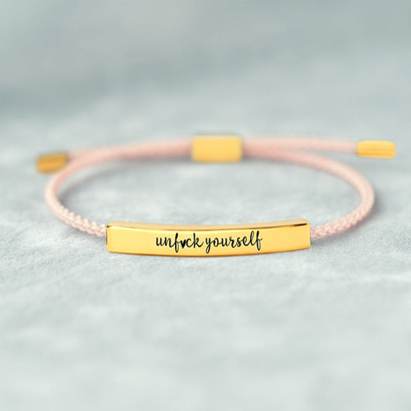 🔥heißer Ausverkauf🔥Armband „UNF CK YOURSELF“