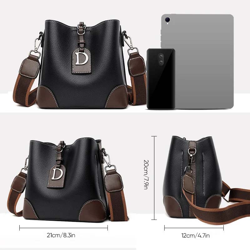 Nischen-Umhängetasche aus PU-Leder für Damen👜