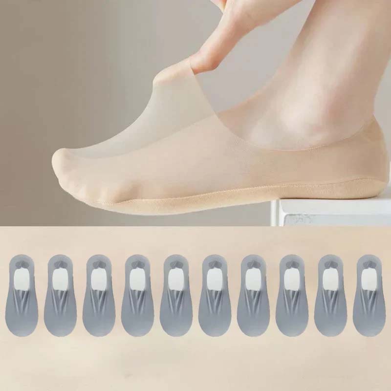 💐✨Unsichtbare Atmungsaktive Socken aus Eisseide✨💐