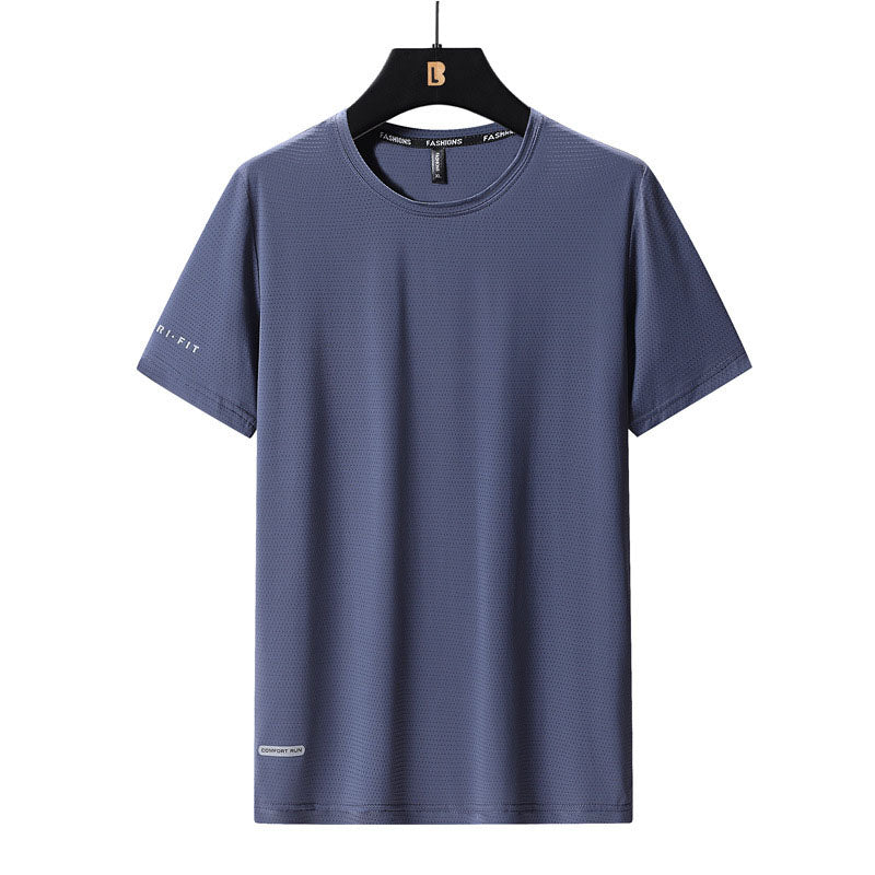 🎉Sommer-Specials🎉Rundhals-T-Shirt aus Eisseide