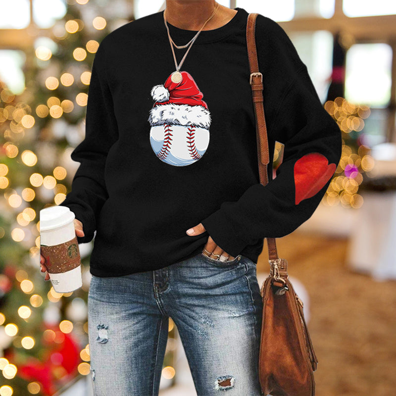 Liebe Weihnachtsmütze Pullover
