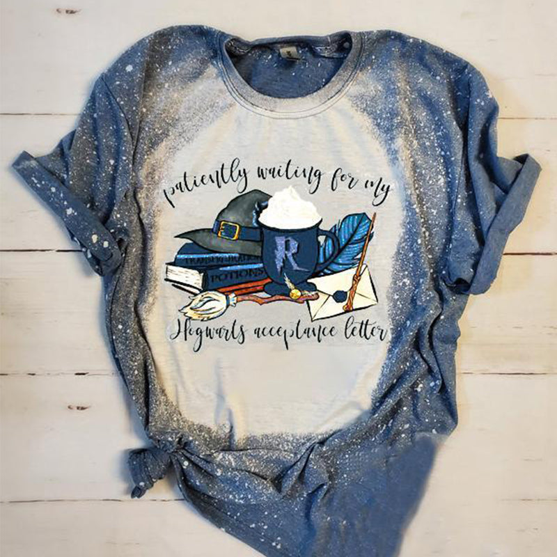 Stylisches Bedrucktes T-Shirt Mit Rundhalsausschnitt