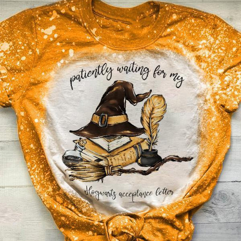 Stylisches Bedrucktes T-Shirt Mit Rundhalsausschnitt