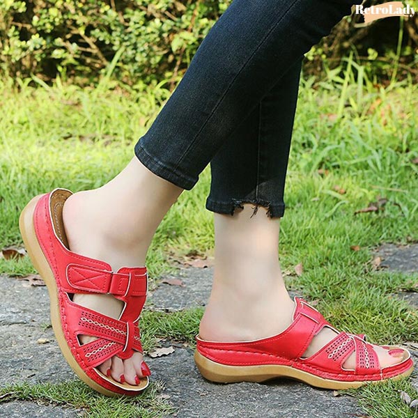 Damen Sommer offenen Zehen Sandalen