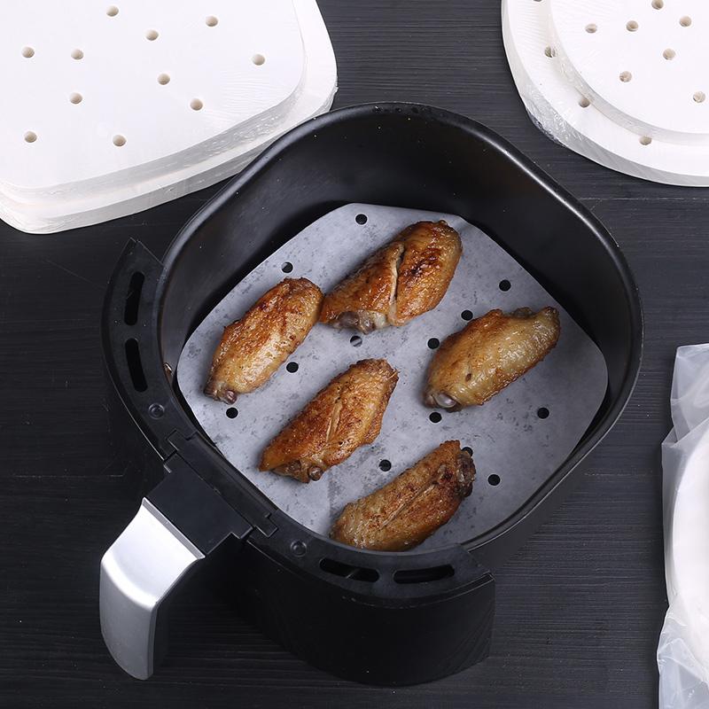 Löschpapiere für Heißluftfritteusen, 100 Stück