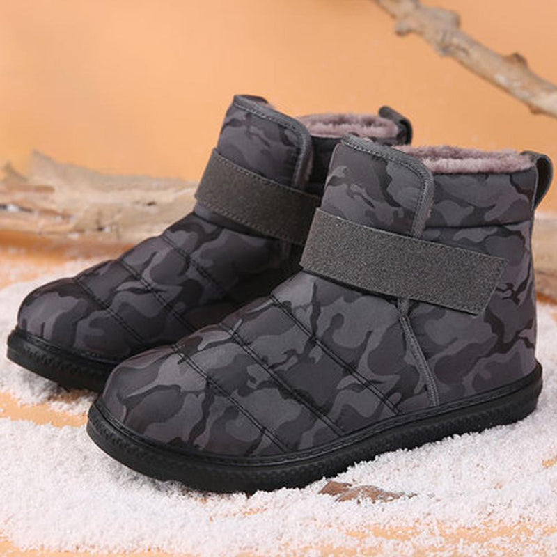 Rutschfeste wasserdichte Schneeschuhe mit selbstklebender Schnalle