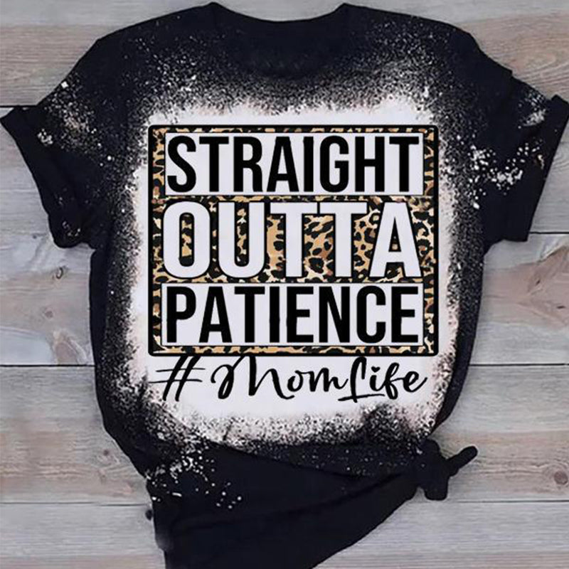 Stylisches Bedrucktes T-Shirt Mit Rundhalsausschnitt