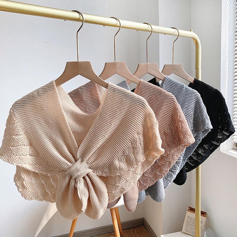 Klimatisierter Mini-Raumschal für Damen mit Fischschwanz