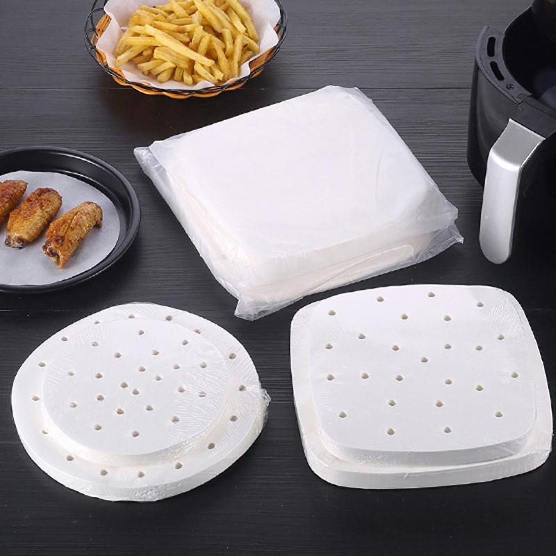 Löschpapiere für Heißluftfritteusen, 100 Stück