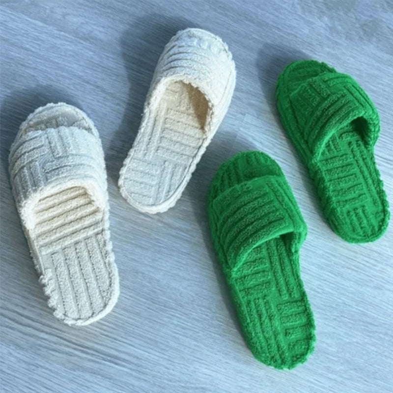 Einfarbige Plateauschuhe für Damen