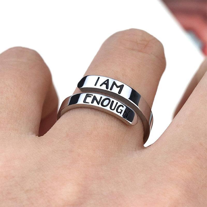 Einstellbarer Öffnung Gravur Ring