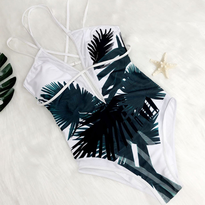 Neuer Modischer Rückenfreier Bikini