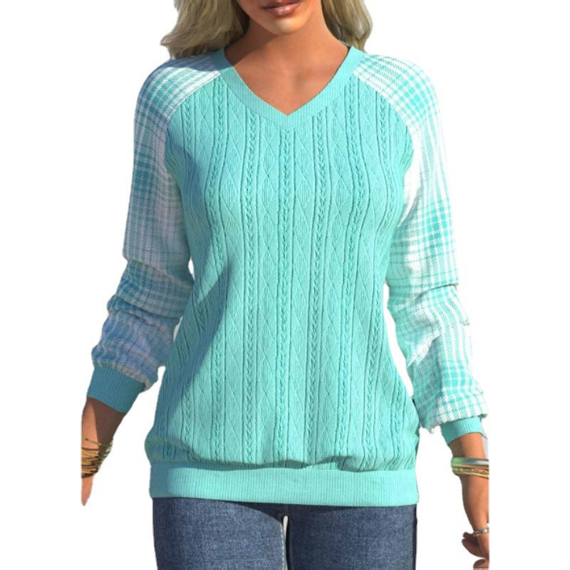 Pullover mit V-Ausschnitt Damen