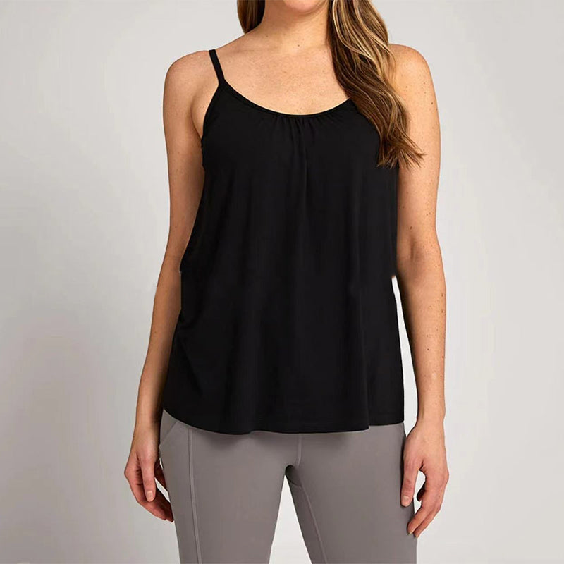 🌸Locker sitzendes Tank-Top mit integriertem BH🌸