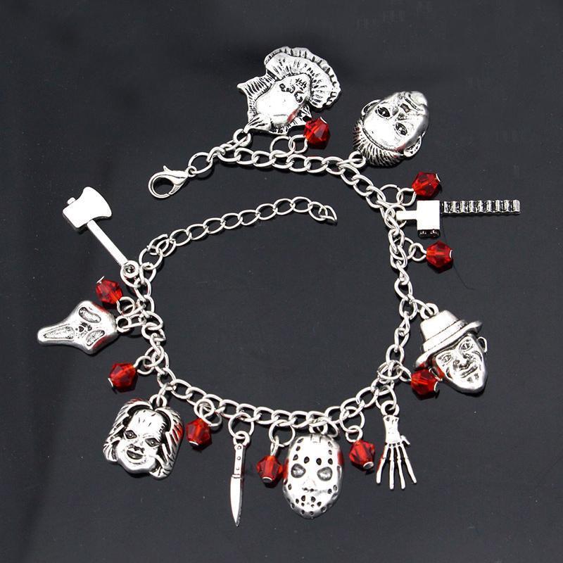 Horror inspiriertes Armband, perfekt für Halloween-Party