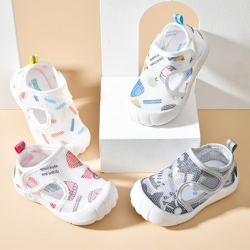 Rutschfeste Netzschuhe für Babys