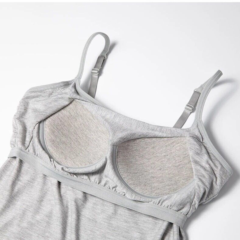 🌸Locker sitzendes Tank-Top mit integriertem BH🌸