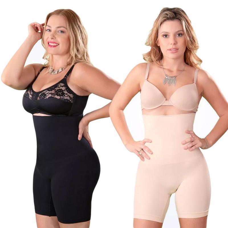 Dehnbare Shapewear mit hoher Taille in Übergröße