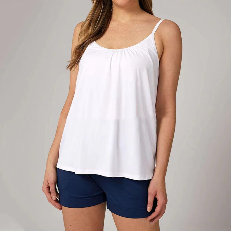 🌸Locker sitzendes Tank-Top mit integriertem BH🌸