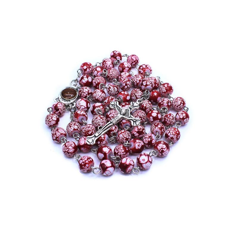 Handgemachte Onyx Kranz Perlenkette