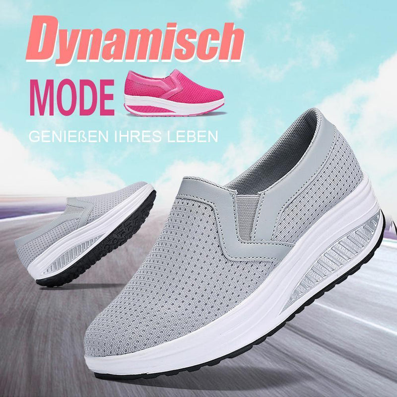 Damen Atmungsaktive Mesh Outdoor Sportschuhe