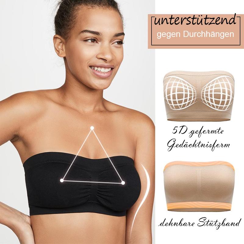 💃Unterstützender nahtloser Bandeau-BH✨