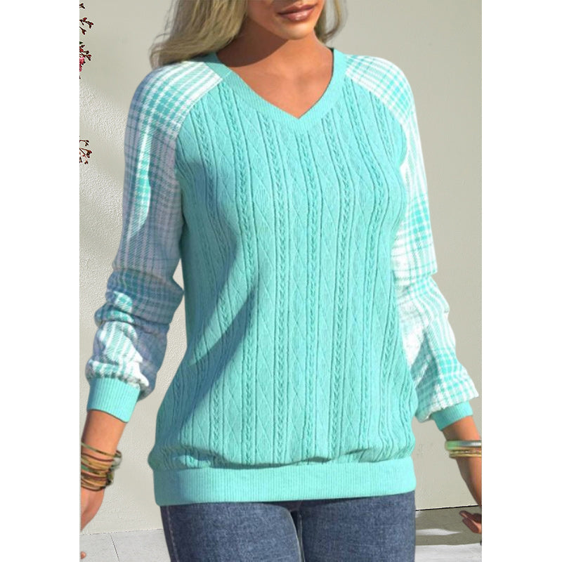 Pullover mit V-Ausschnitt Damen
