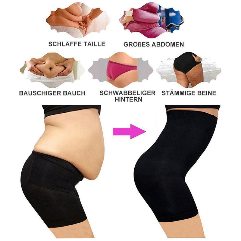 Dehnbare Shapewear mit hoher Taille in Übergröße