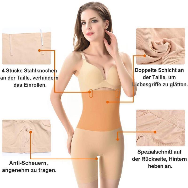 Dehnbare Shapewear mit hoher Taille in Übergröße