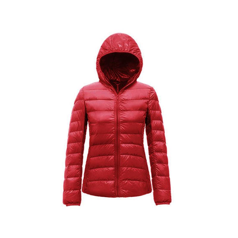 Ultraleichte Daunenjacke Hoodie Unisex 8 Farben