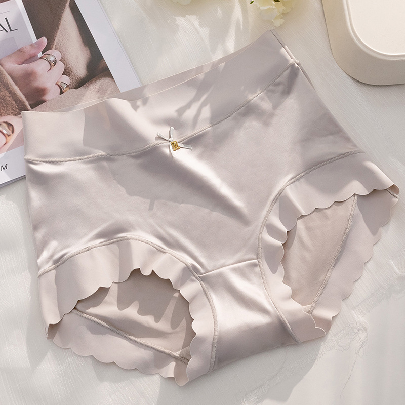 ✨Unterwäsche aus Seidenimitat mit hoher Taille✨