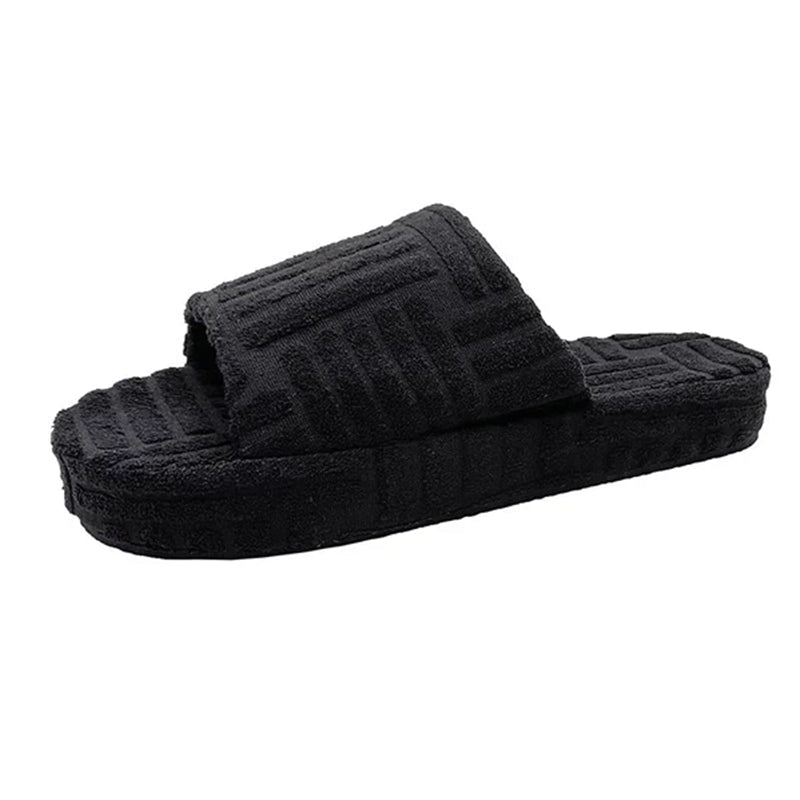 Einfarbige Plateauschuhe für Damen