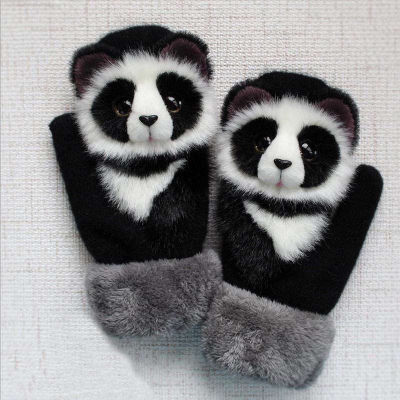 Niedliche Tierhandschuhe