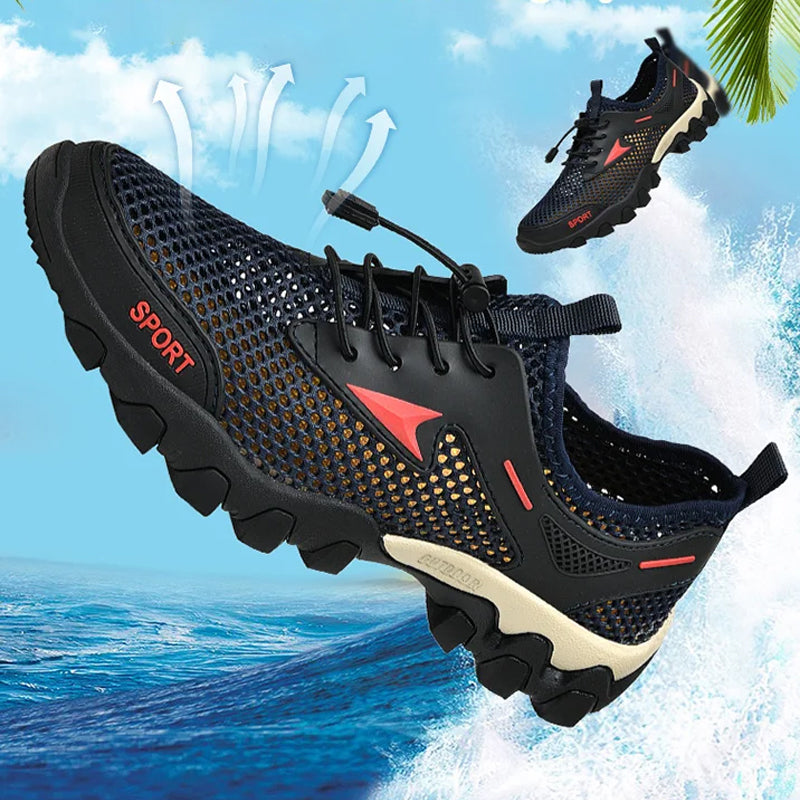 Verschleißfeste Atmungsaktive Wanderschuhe