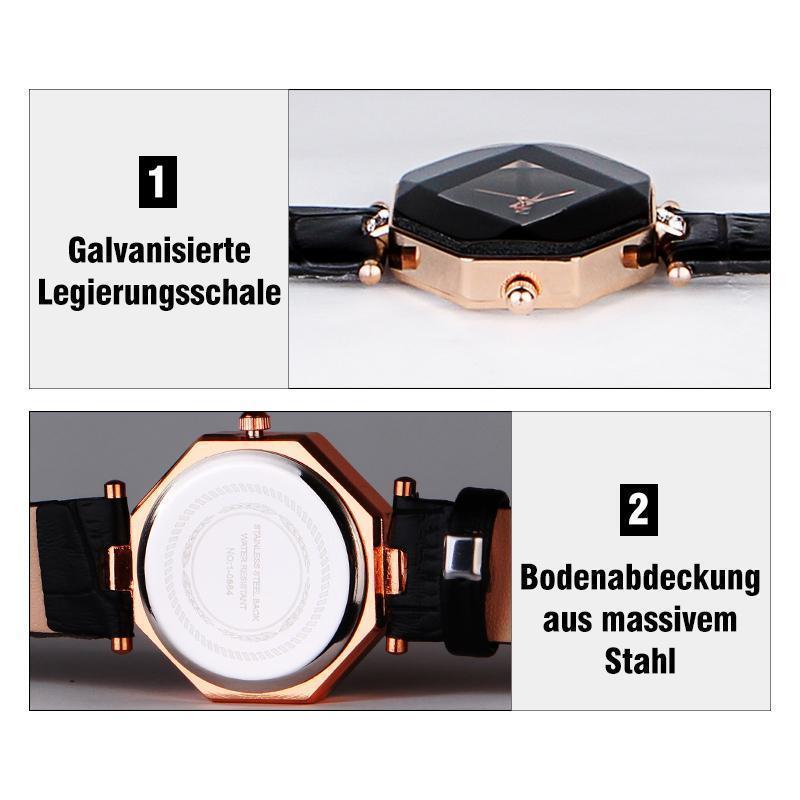 Fashion Damen Raute Armbanduhr