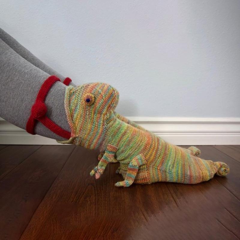 Tierische Stricksocken
